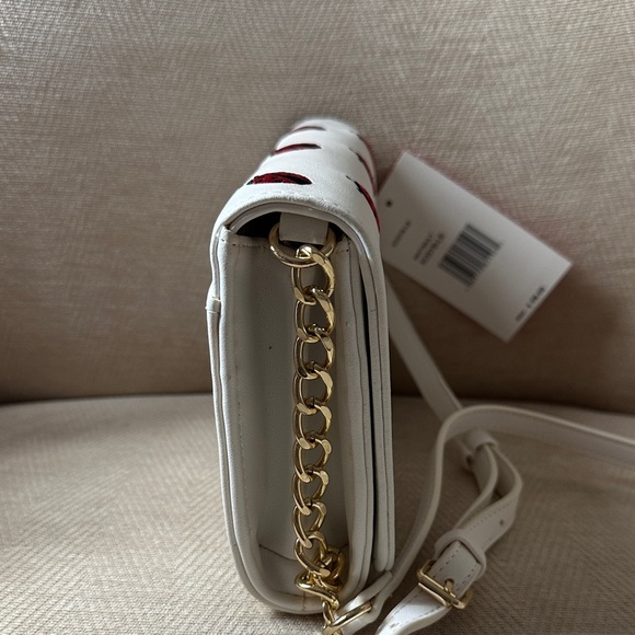 Betsey Johnson White and Red Ladybug 🐞 Crossbody Bag - Picture 6 of 11